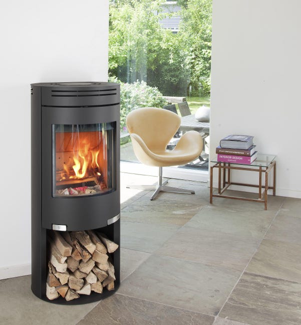 Estufa de Leña de Convección ADURO eco 6kw hasta 140m²