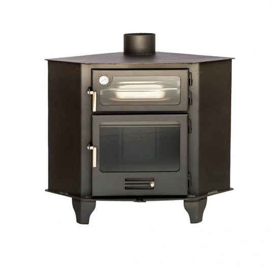 Estufa de Leña con Horno Modelo AZUER